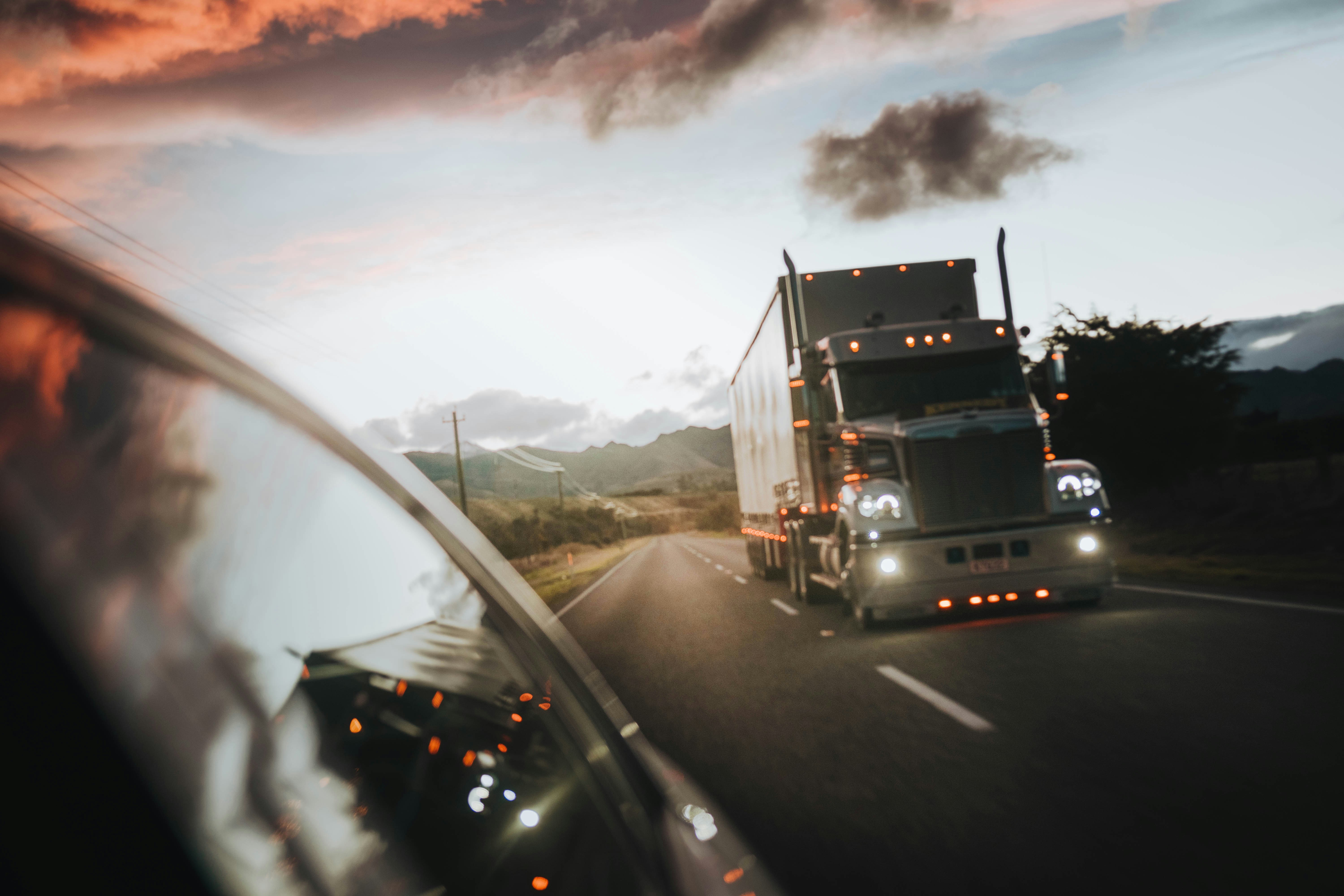 Truck background